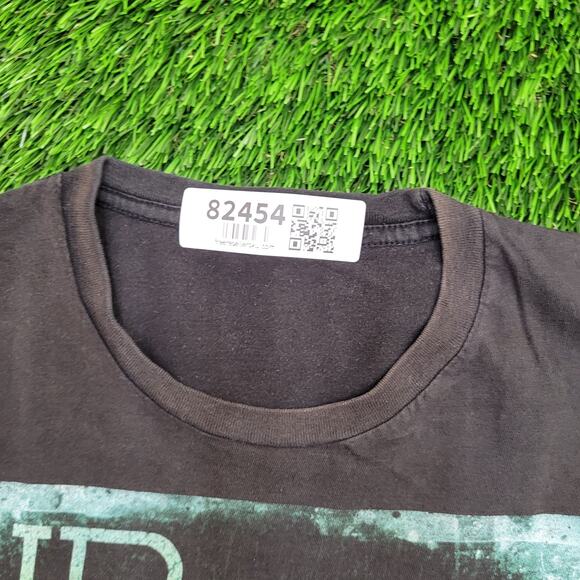 Vintage Kid-Cudi Crop-Top Shirt Womens M 19x17 Cud-Life Tour Faded - Picture 11 of 13